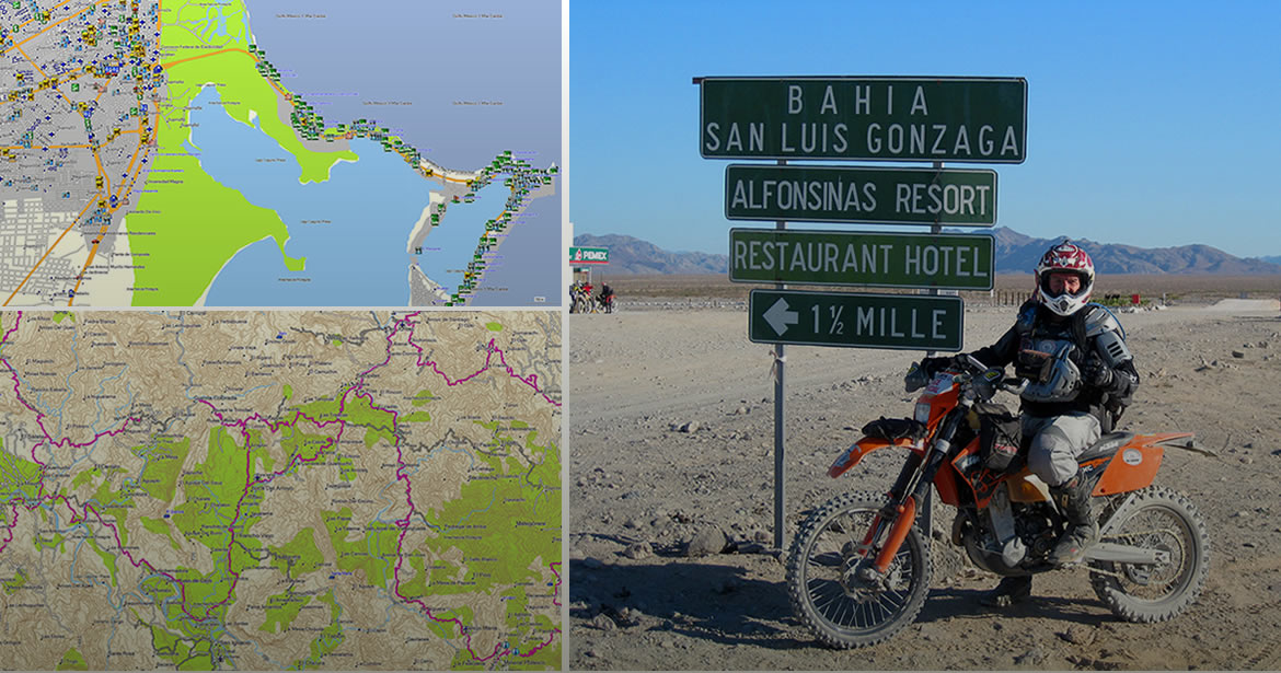 Imágenes del Mapa E32 GPS